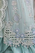 3 Piece Luxury Bridal Wear Suit - Unstitched