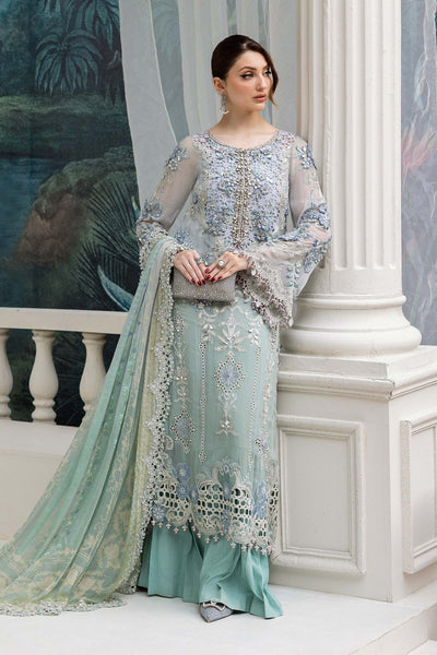 3 Piece Luxury Bridal Wear Suit - Unstitched
