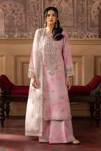 3 Piece Lawn Silk Suit - Unstitched