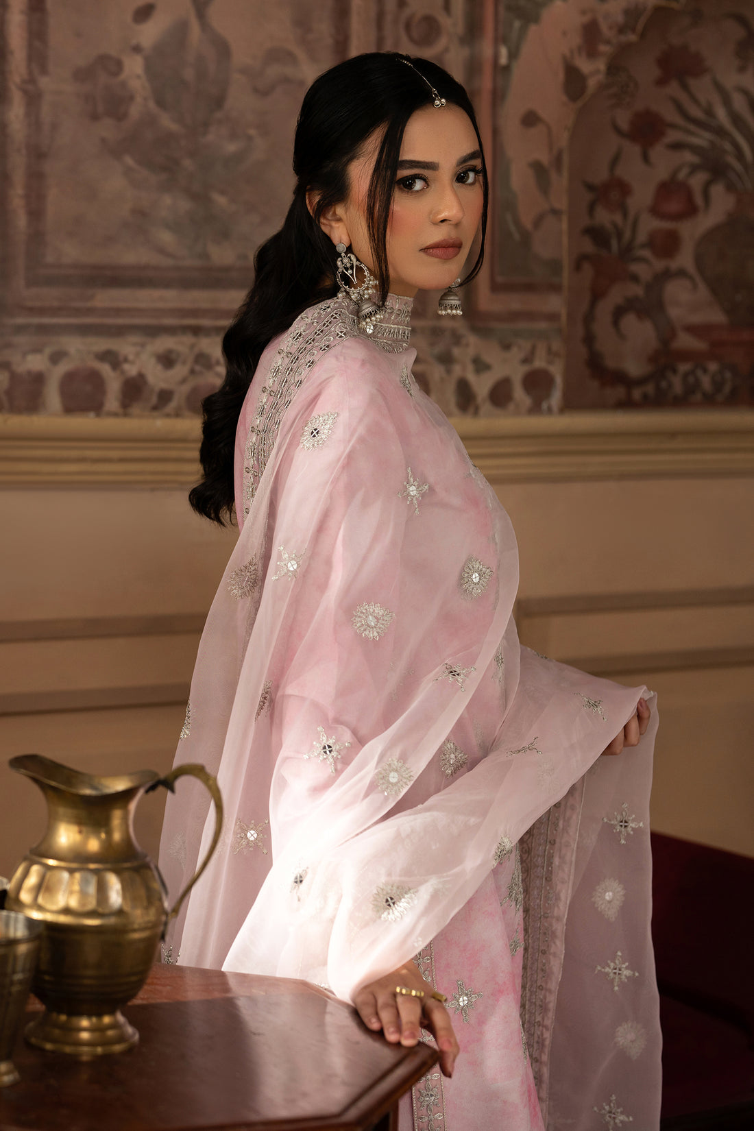 3 Piece Lawn Silk Suit - Unstitched