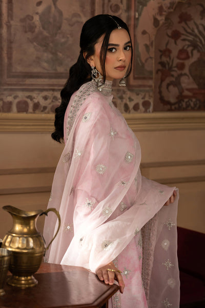 3 Piece Lawn Silk Suit - Unstitched