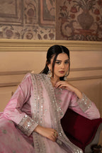 3 Piece Lawn Silk Suit - Unstitched