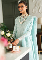 03-Piece Printed Lawn Suit - Unstitched