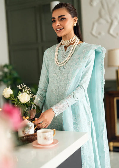 03-Piece Printed Lawn Suit - Unstitched