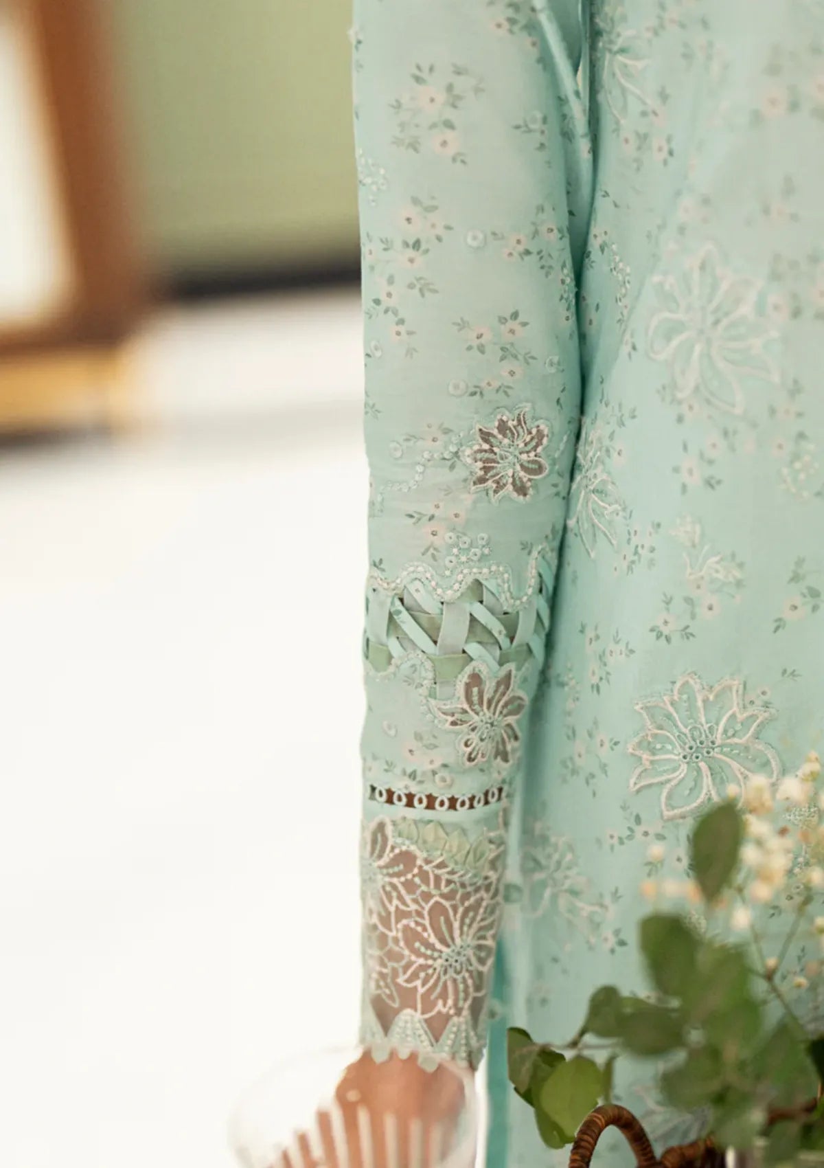 03-Piece Printed Lawn Suit - Unstitched