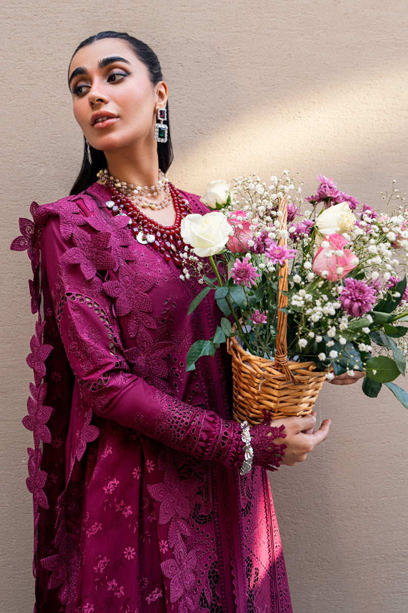 3 Piece Lawn Embroidered Suit - Unstitched