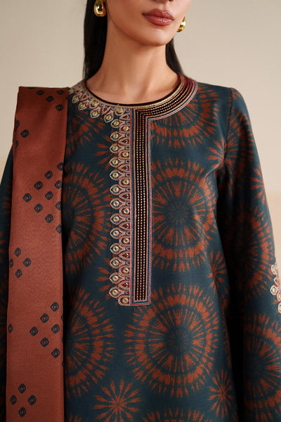 3 Piece Printed Lawn Suit - Unstitched