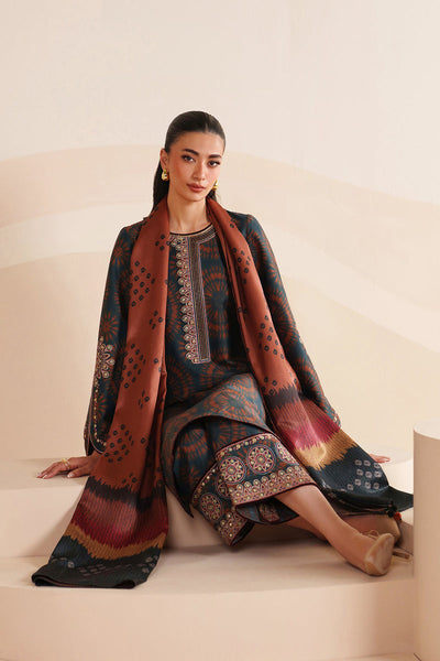 3 Piece Printed Lawn Suit - Unstitched