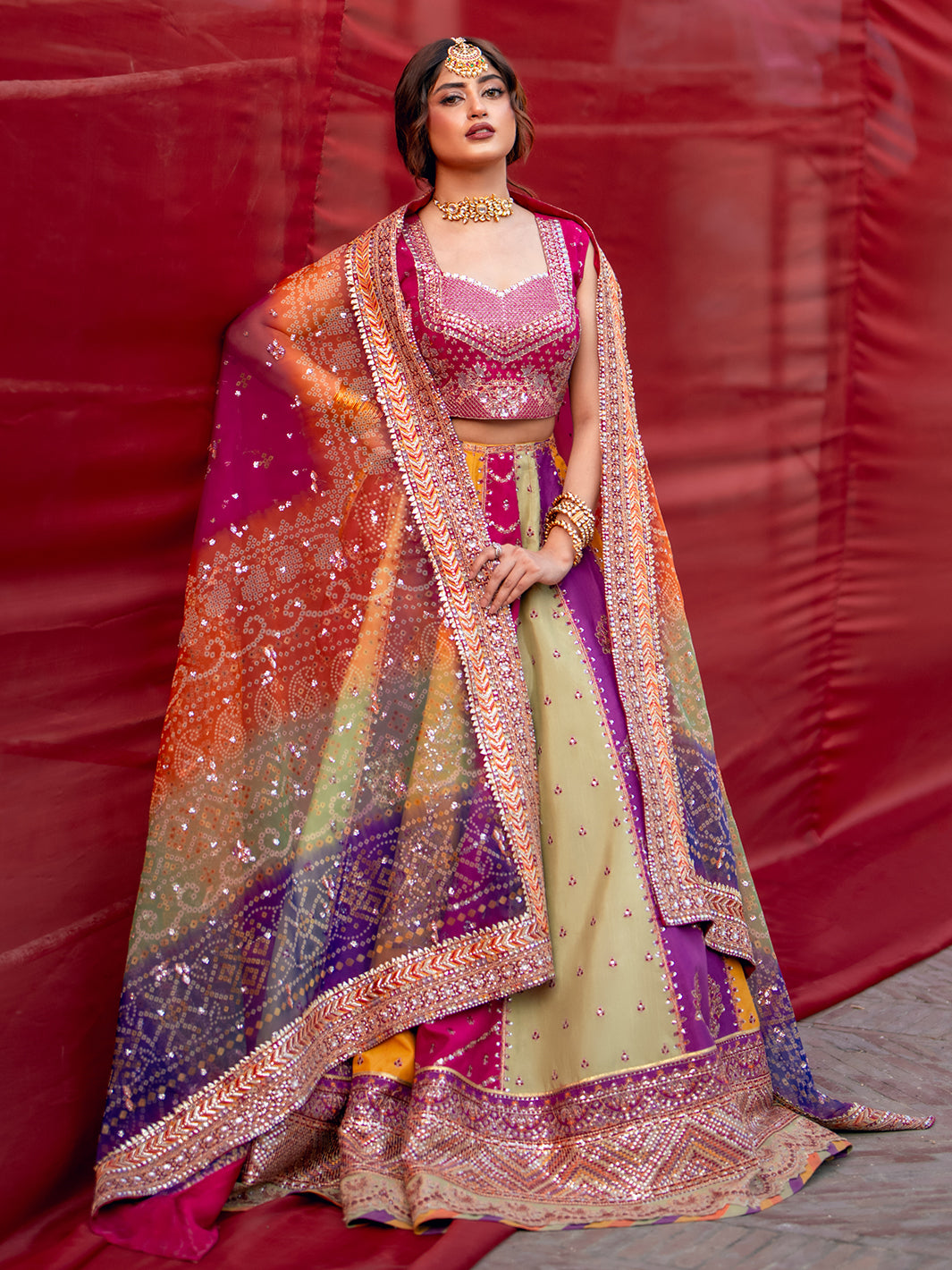 Luxury Bridal Suit - Unstitched