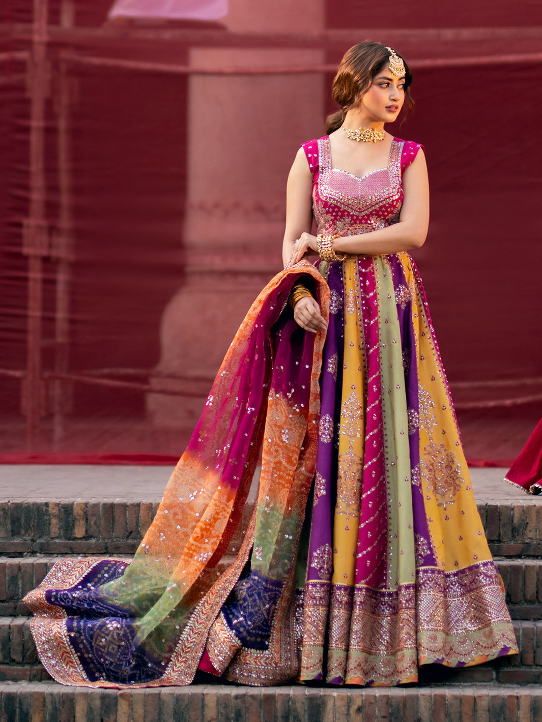 Luxury Bridal Suit - Unstitched