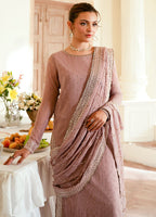 3 Piece Chiffon Suit - Unstitched