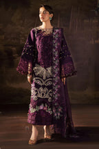 03-Piece Lawn Suit With Embroidery - Unstitched