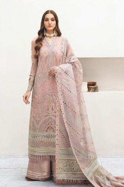 3 Piece Embroidered Bridal Suit - Unstitched