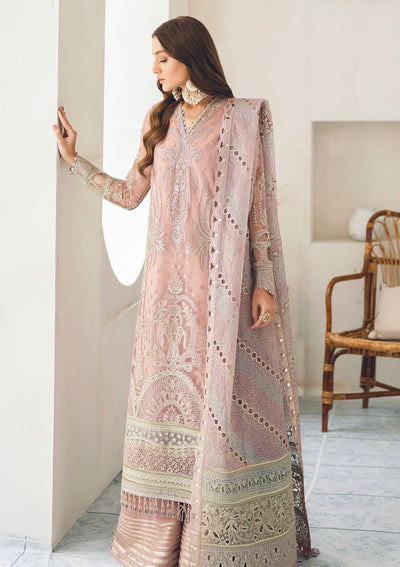 3 Piece Embroidered Bridal Suit - Unstitched