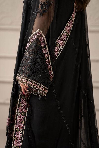 3 Piece Chiffon Suit - Unstitched