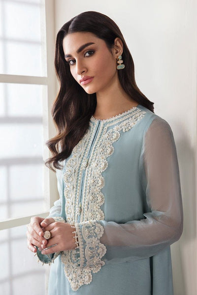 3 Piece Chiffon Suit - Unstitched