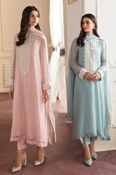3 Piece Chiffon Suit - Unstitched
