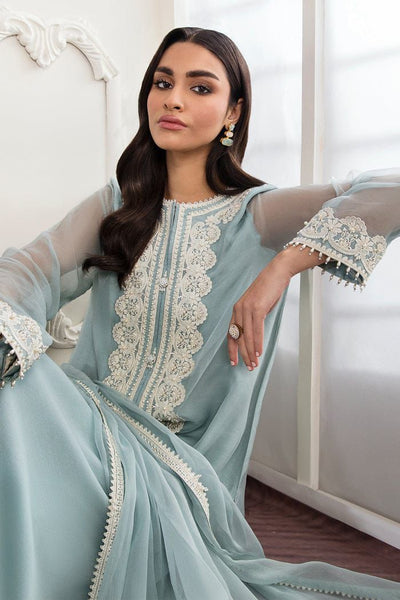 3 Piece Chiffon Suit - Unstitched