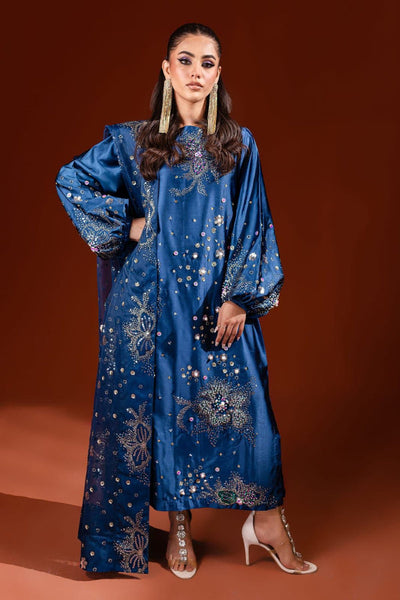 3 Piece Silk Suit Perfect for Wedding Collection - Unstitched