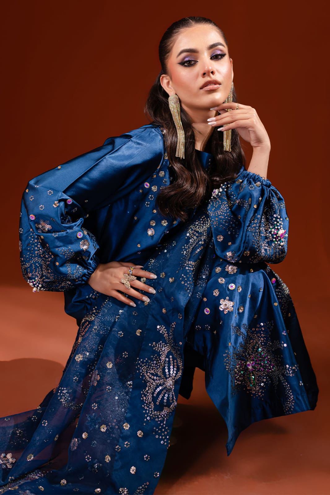 3 Piece Silk Suit Perfect for Wedding Collection - Unstitched