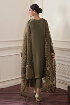 3 Piece Chiffon Suit - Unstitched
