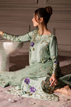 3 Piece Raw Silk Suit - Unstitched
