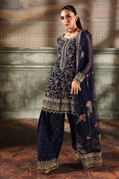 3 Piece Chiffon Suit - Unstitched