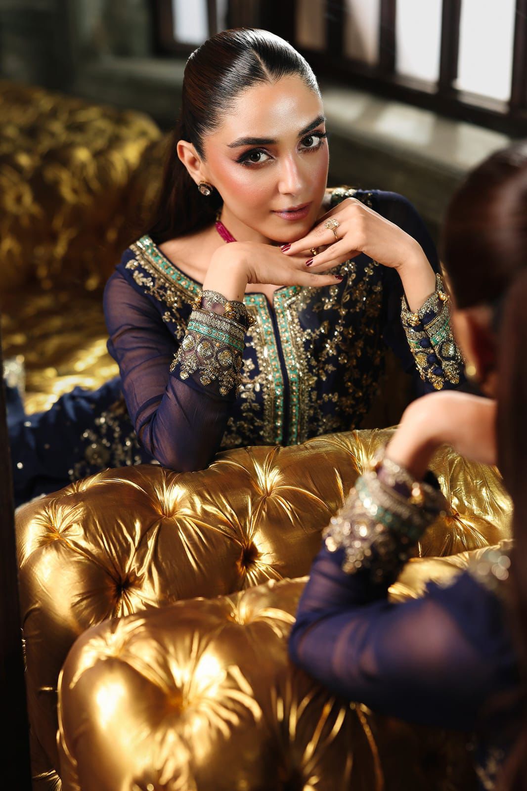 3 Piece Chiffon Suit - Unstitched