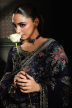 3 Piece Chiffon Suit - Unstitched