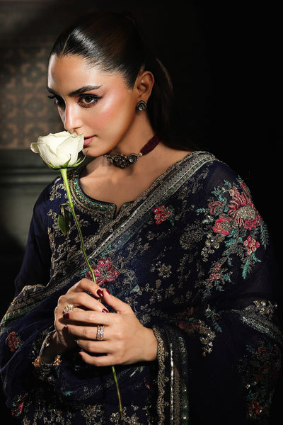 3 Piece Chiffon Suit - Unstitched