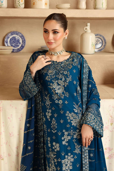 3 Piece Chiffon Suit - Unstitched