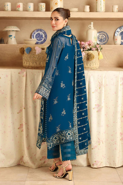3 Piece Chiffon Suit - Unstitched
