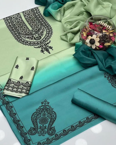 3 Piece Lawn Suit - Unstitched