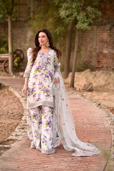 3 Piece Lawn Suit - Unstitched