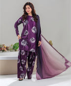 3 Piece Silk Suit - Unstitched