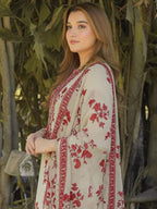 3 Piece Printed Lawn Suit - Unstitched