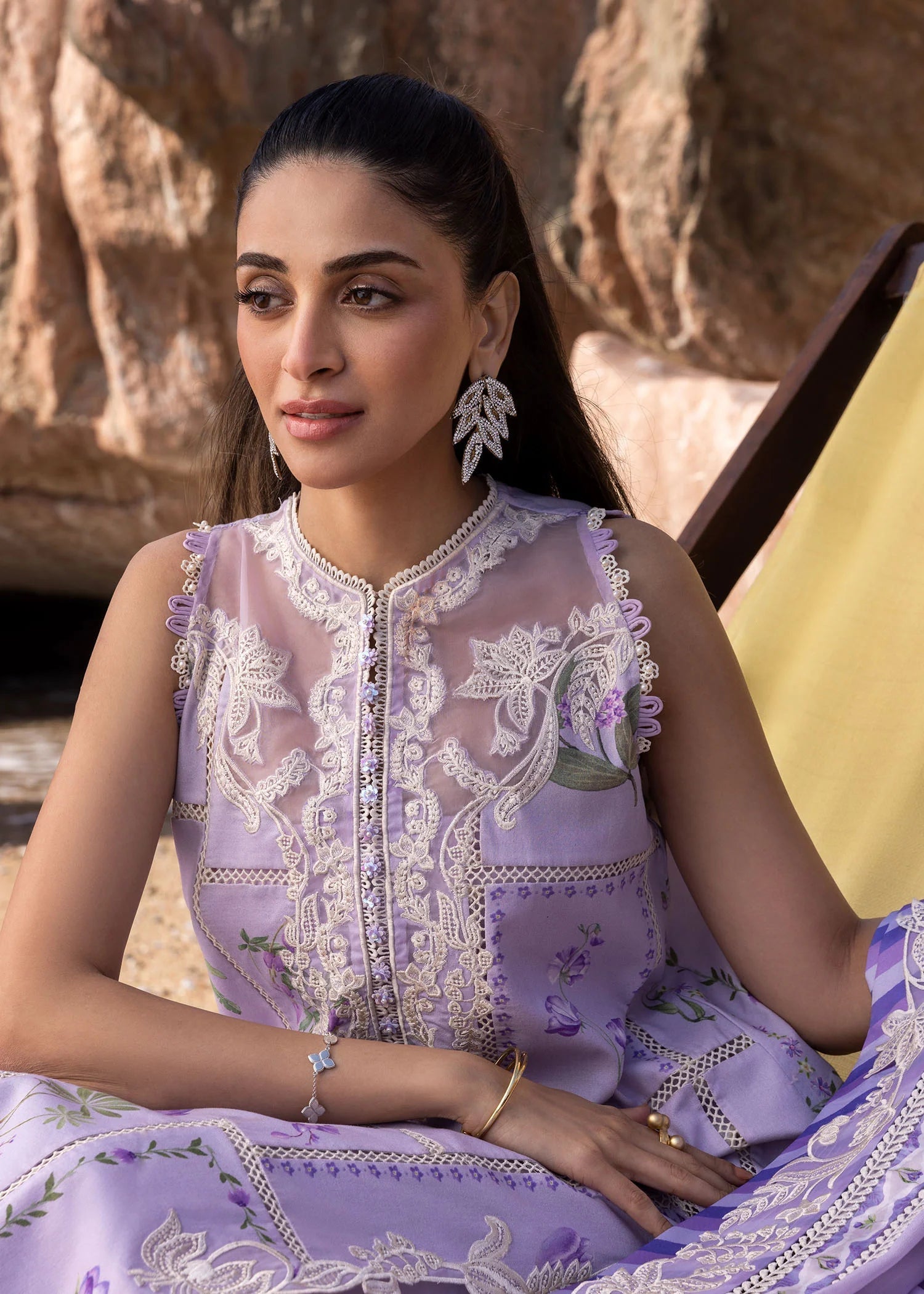 3 Piece Luxury Lawn Suit - Unstitched