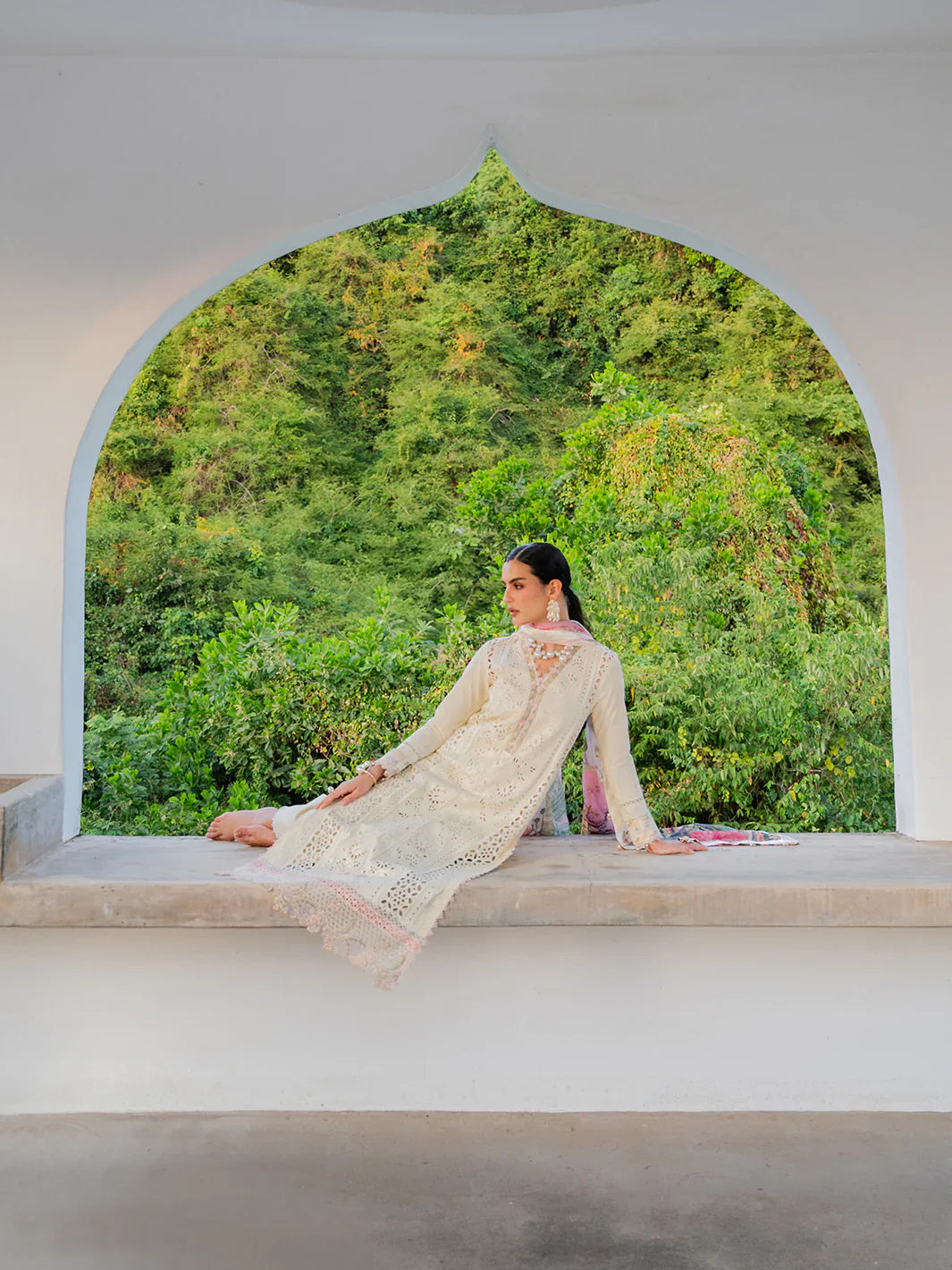 03-Piece Lawn Suit With Embroidery - Unstitched