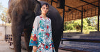 03-Piece Printed Lawn Suit - Unstitched
