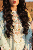03-Piece Lawn Suit With Embroidery - Unstitched