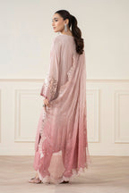 3 Piece Chiffon Embroidery Suit - Unstitched