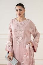 3 Piece Chiffon Embroidery Suit - Unstitched