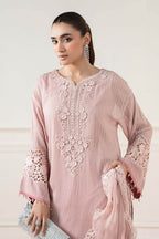 3 Piece Chiffon Embroidery Suit - Unstitched