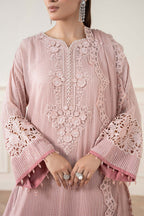3 Piece Chiffon Embroidery Suit - Unstitched