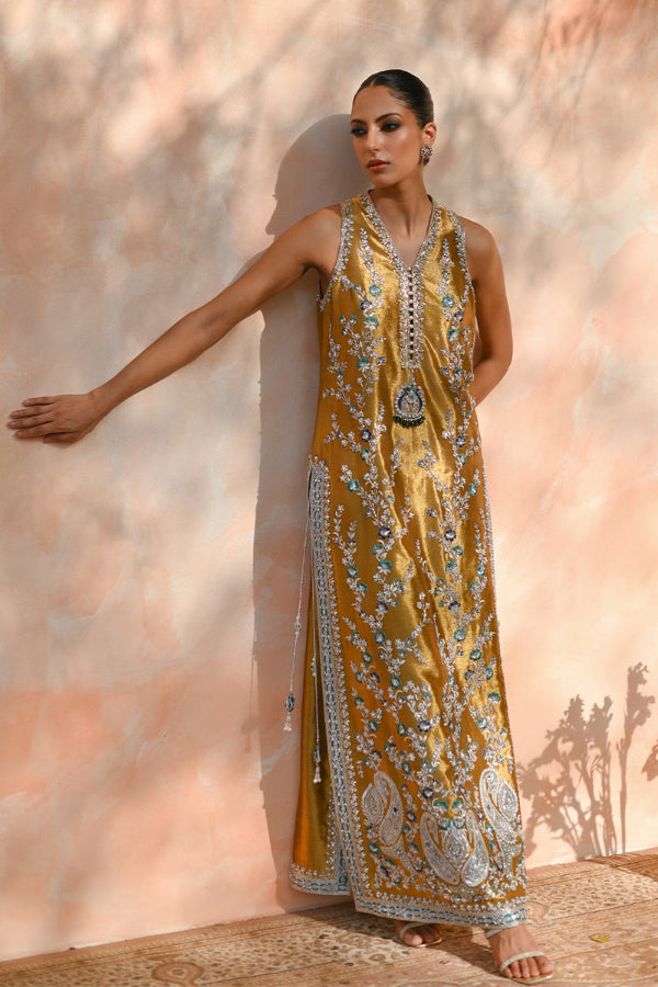 3 Piece Chiffon Luxury Suit - Unstitched