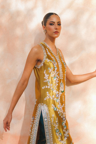 3 Piece Chiffon Luxury Suit - Unstitched