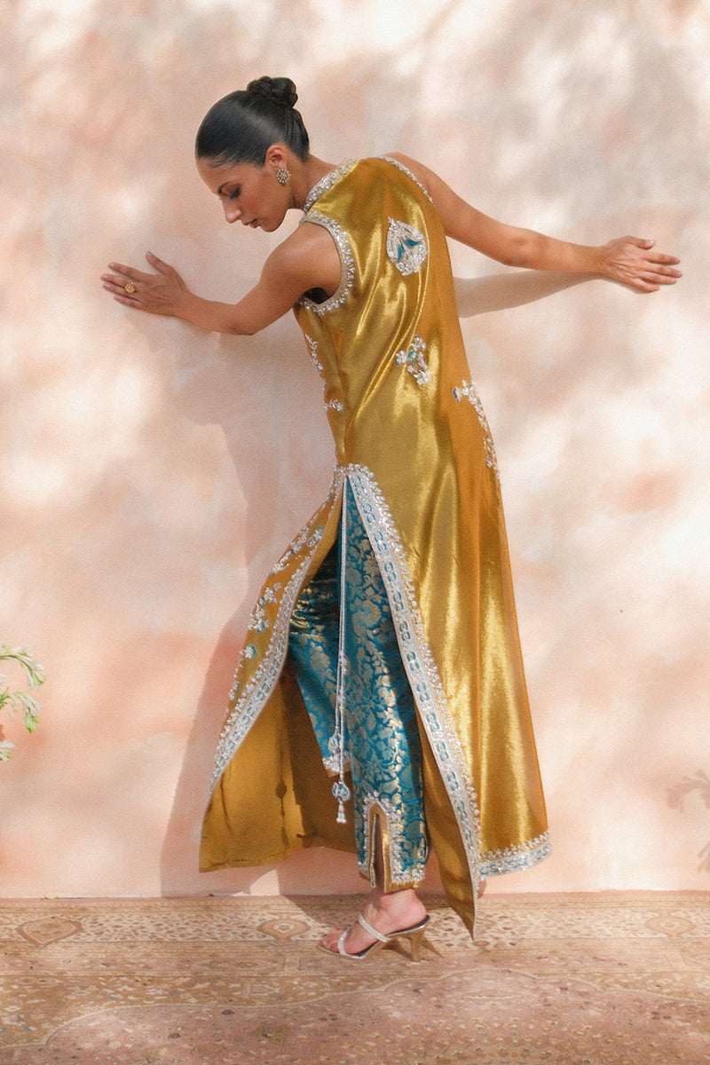 3 Piece Chiffon Luxury Suit - Unstitched