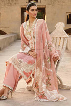 3 Piece Chikankari Embroidery Suit - Unstitched