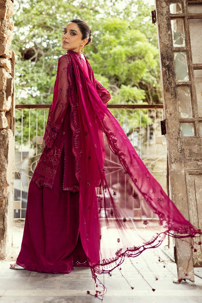 3 Piece Chiffon Suit - Unstitched