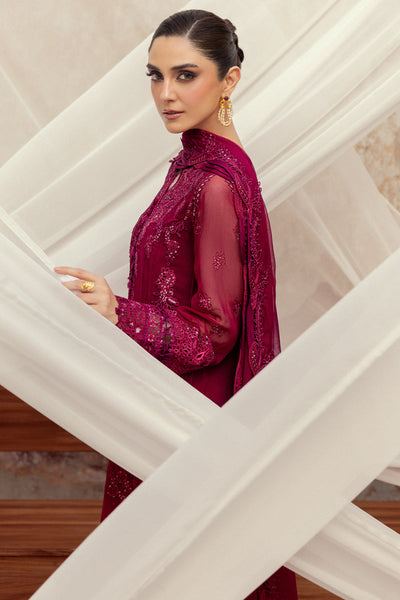 3 Piece Chiffon Suit - Unstitched